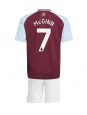 Aston Villa John McGinn #7 Heimtrikotsatz für Kinder 2024-25 Kurzarm (+ Kurze Hosen)